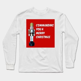 Toy Soldier, Merry Christmas Long Sleeve T-Shirt